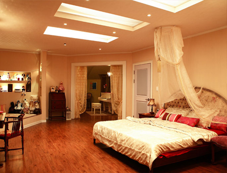 Phòng ngủ với hiết kế tân cổ điển