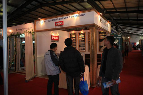 Phú Khang Gia tham gia hội chợ triễn lãm quốc tế VietBuild Hà Nội 2012