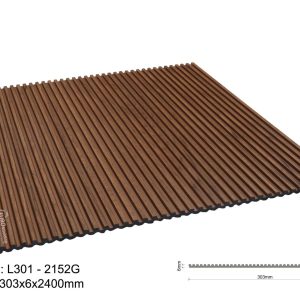 Tấm Ốp Lam Sóng Giả Gỗ L301-2152G