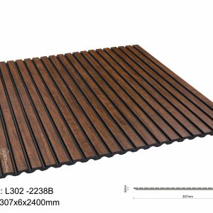 Tấm Ốp Lam Sóng Giả Gỗ L302-2238B