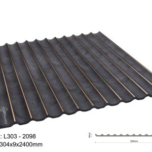 Tấm Ốp Lam Sóng Giả Đá L303-2098
