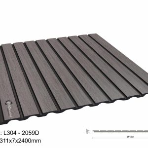 Tấm Ốp Lam Sóng Giả Gỗ L304-2059D