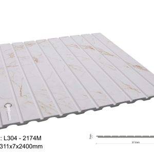 Tấm Ốp Lam Sóng Giả Đá L304-2174M