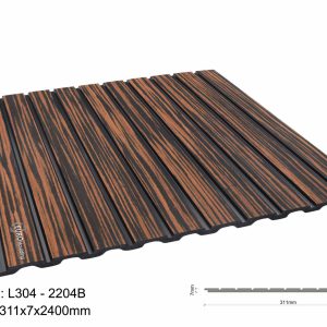 Tấm Ốp Lam Sóng Giả Gỗ L304-2204B
