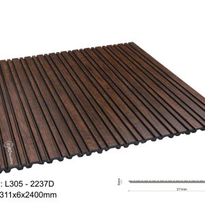Tấm Ốp Lam Sóng Giả Gỗ L305-2237D