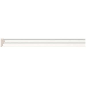 phào chỉ trang trí tường trắng trơn M014-W