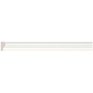 phào chỉ trang trí tường trắng trơn M016-W
