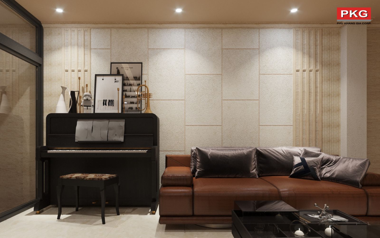 ưu điểm gạch nhựa ps ốp tường