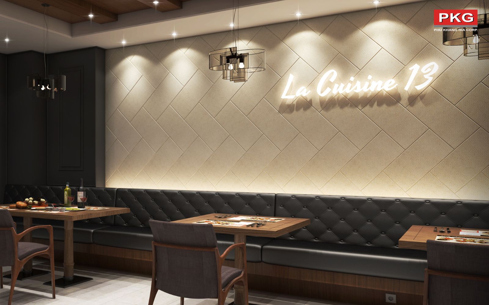 Tấm ốp tường giả gạch - Mẫu 2