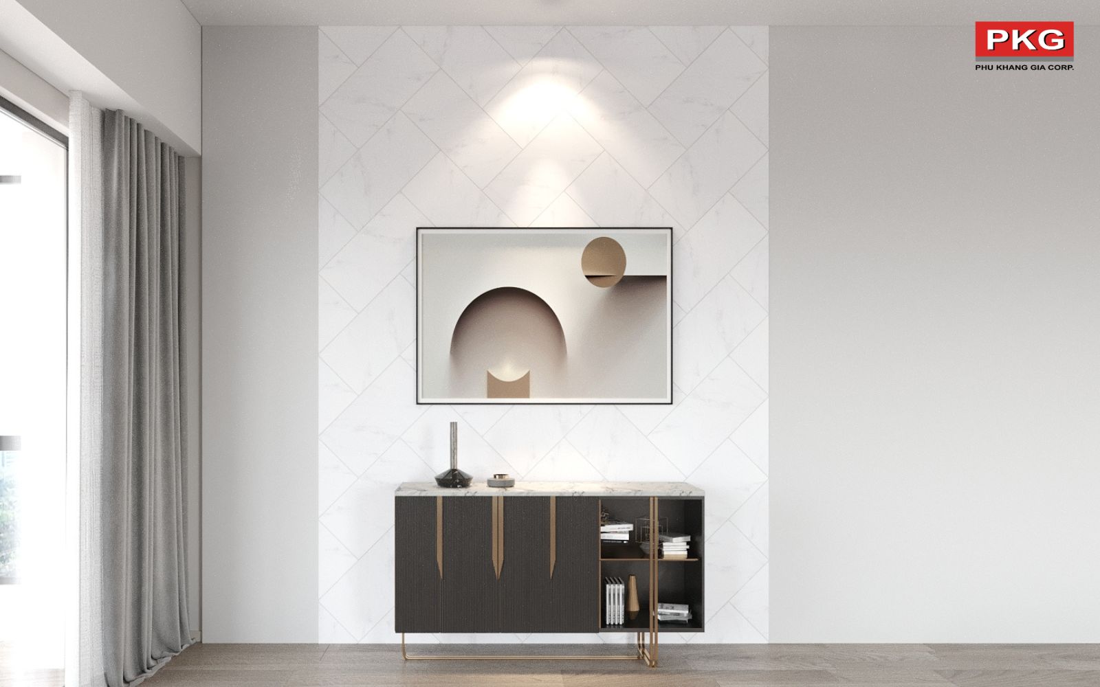 Tấm ốp tường giả gạch - Mẫu 5