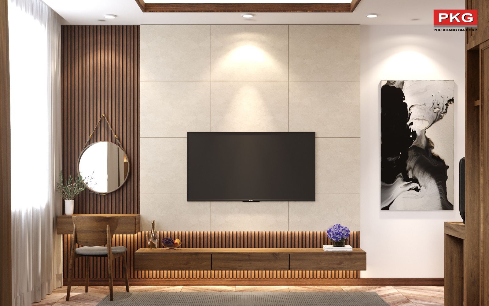 Tấm ốp tường giả gạch - Mẫu 8