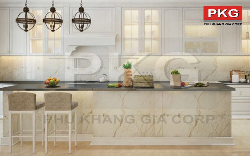 Tấm nhựa ốp tường phòng bếp