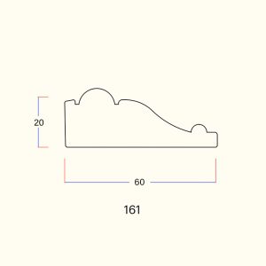 Phào Chỉ Lưng Tường Giả Đá 161-43