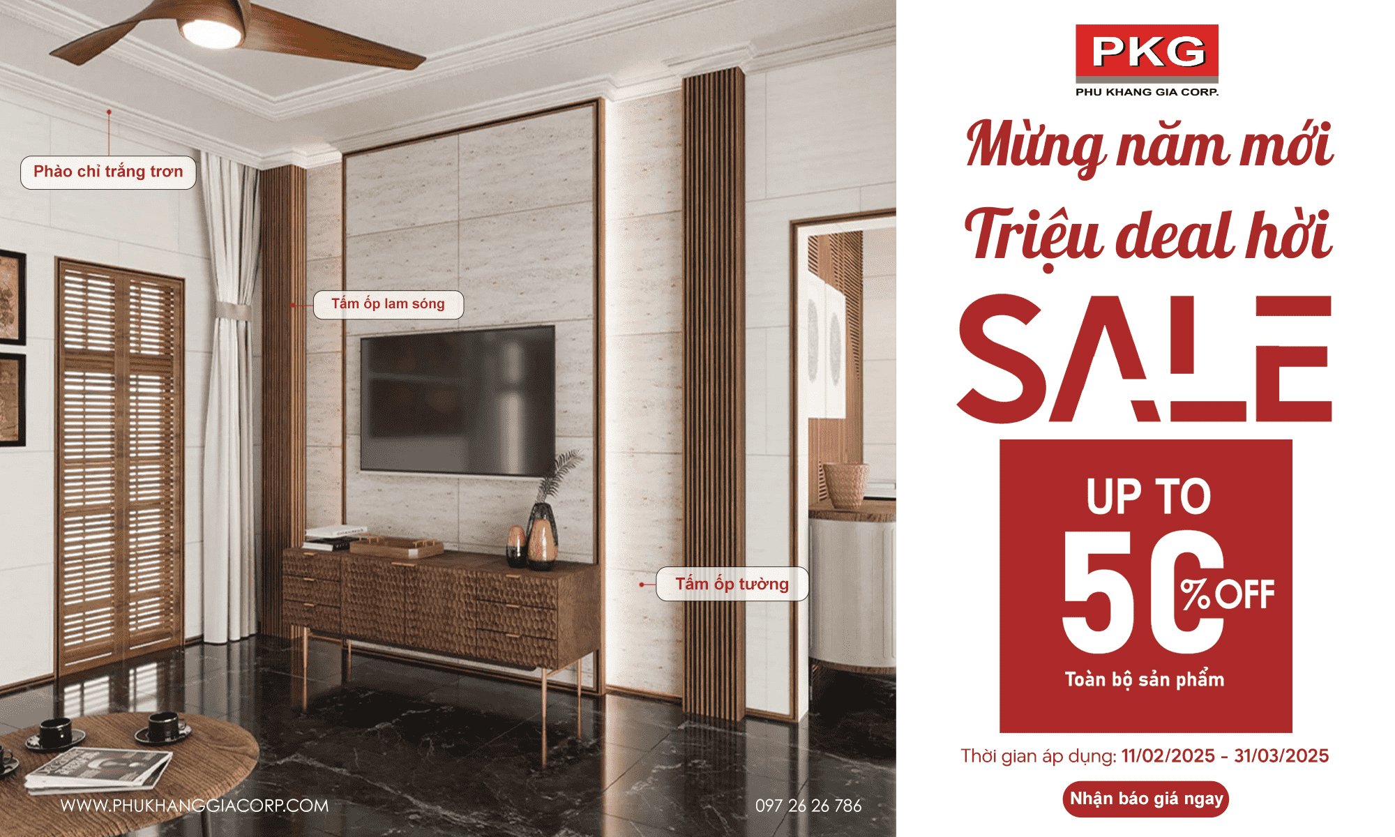 pop up sale báo giá