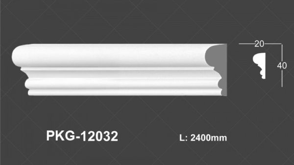 Phào nẹp tường PU 12032