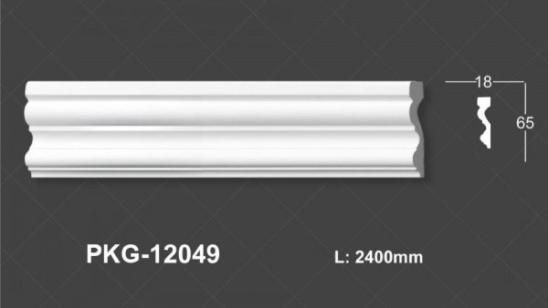Phào nẹp tường PU 12049