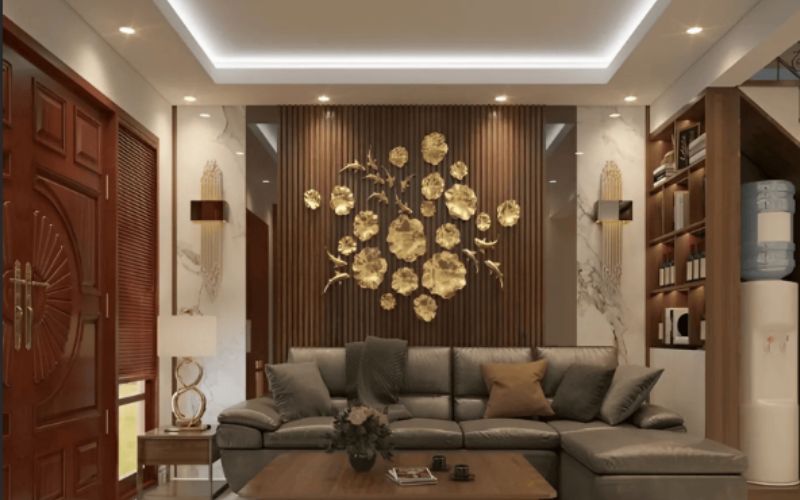 20 Mẫu ốp lam sóng phòng khách cao cấp hiện đại nhất 2025