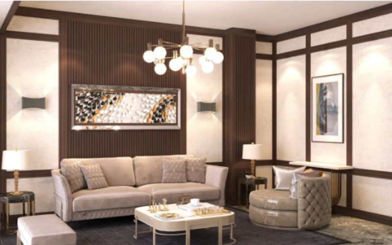 20 Mẫu ốp lam sóng phòng khách cao cấp hiện đại nhất 2025