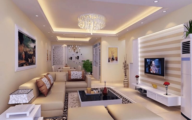 Phân loại mẫu trần nhựa giật cấp theo chất liệu 