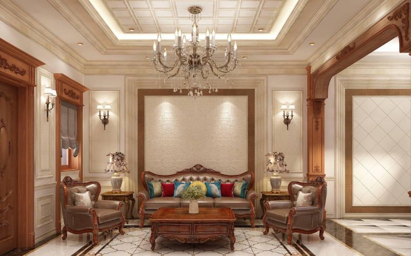 Phân loại mẫu trần nhựa phòng khách 