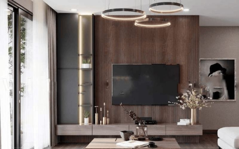 Phú Khang Gia - Địa chỉ thi công vách tivi lam sóng nhựa uy tín