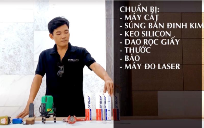 cách thi công tấm nhựa giả đá
