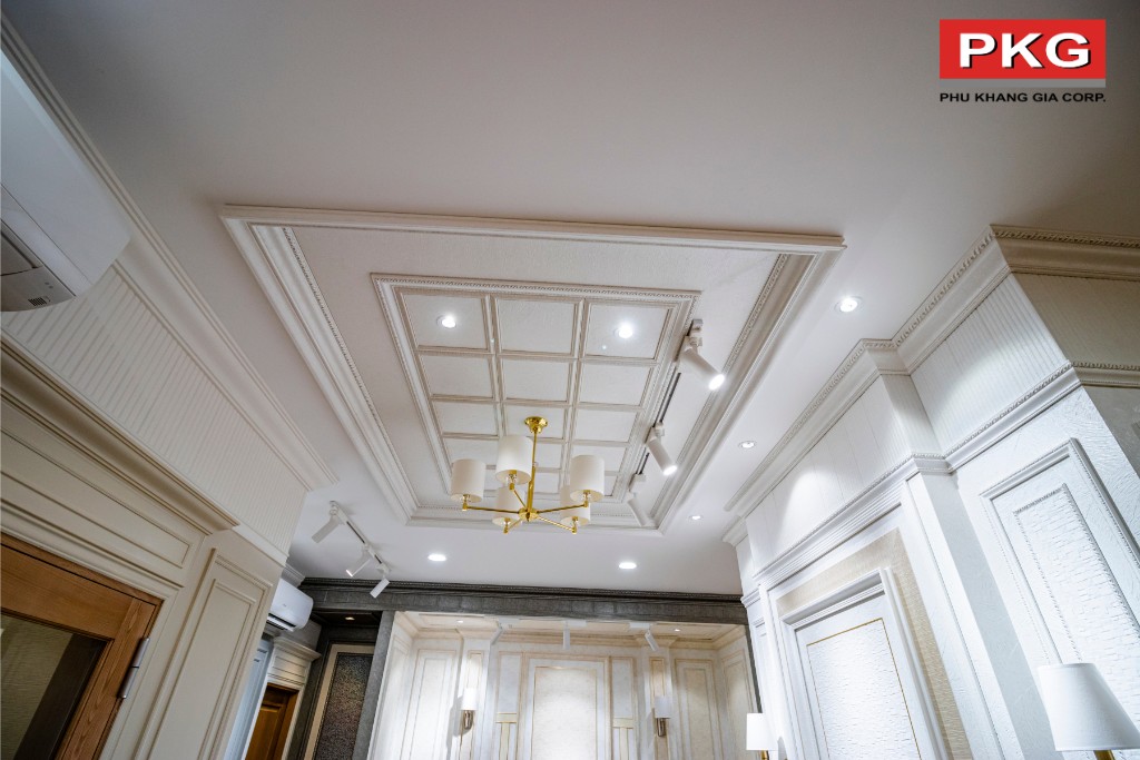 Cách đắp phào chỉ trần nhà