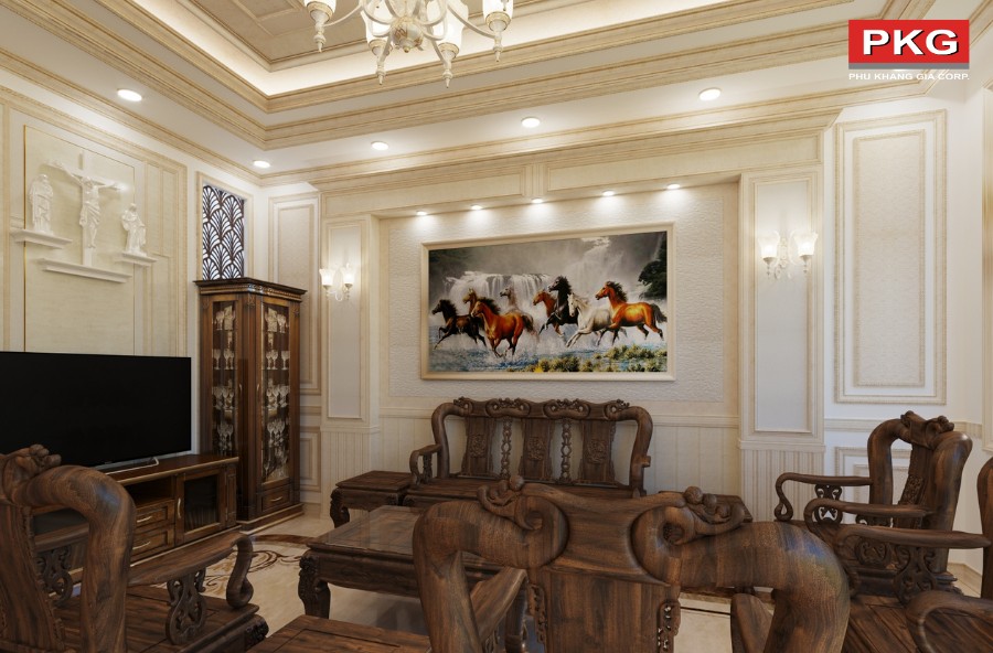 Kiểu dáng phào chỉ phong cách Farmhouse