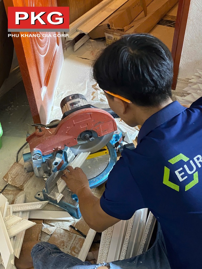 Kỹ thuật thi công phào chỉ