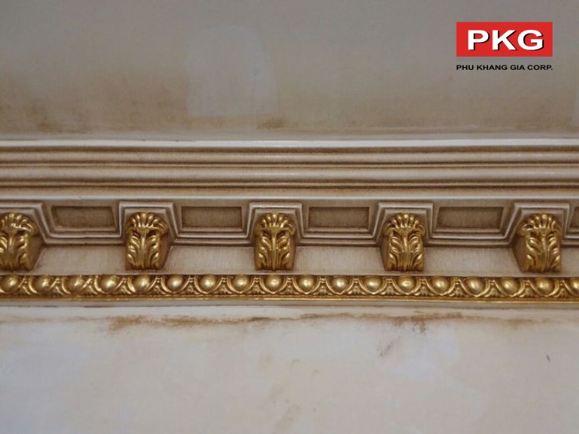 Phào chỉ che khuyết điểm và tạo sự liền mạch không gian