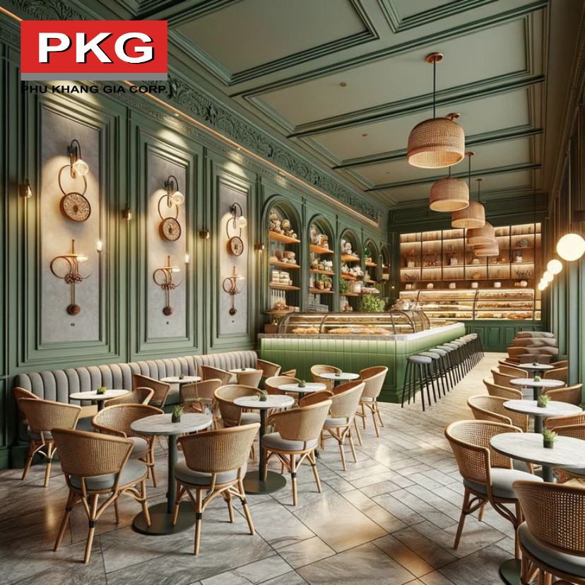 Phào chỉ nhà hàng đẳng cấp