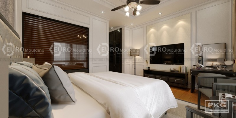 Phào chỉ phong cách hiện đại sang trọng