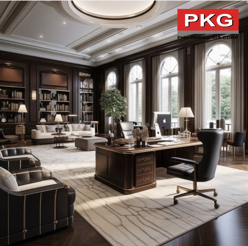 Phào chỉ phòng làm việc đẳng cấp