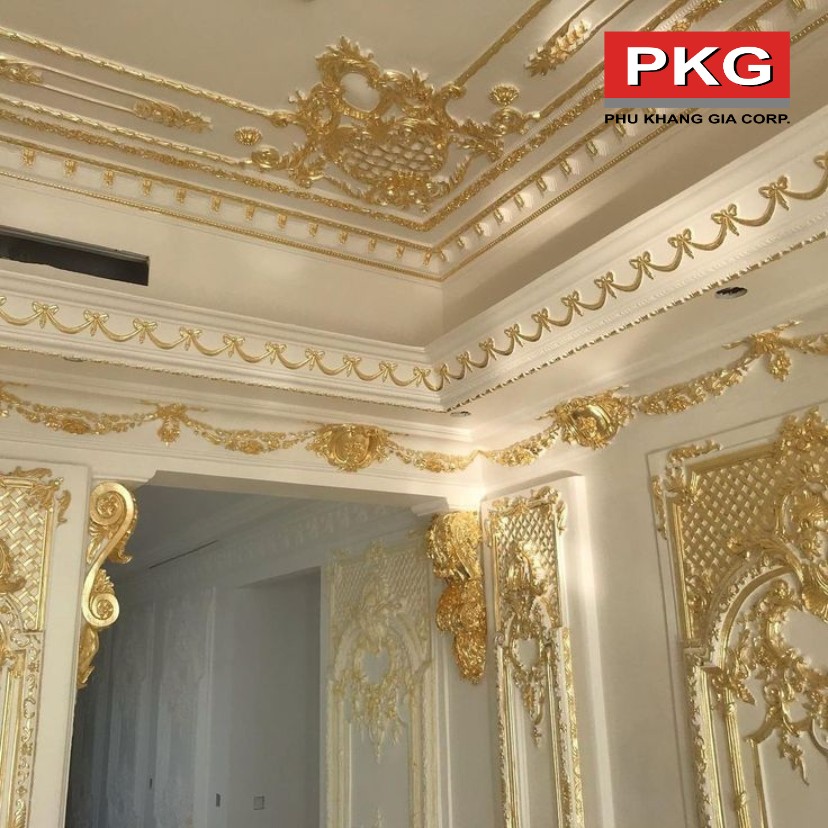 Phào chỉ tăng tính thẩm mỹ và tạo điểm nhấn không gian nội thất