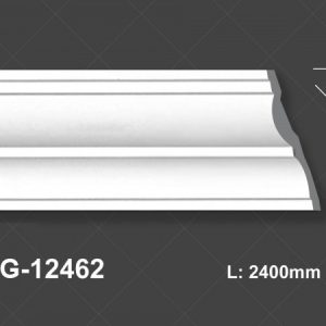 Phào Trần PU Trắng Trơn 12462