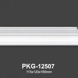 Phào Trần PU Trắng Trơn 12507