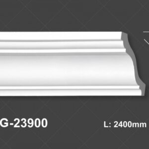 Phào Trần PU Trắng Trơn 23900