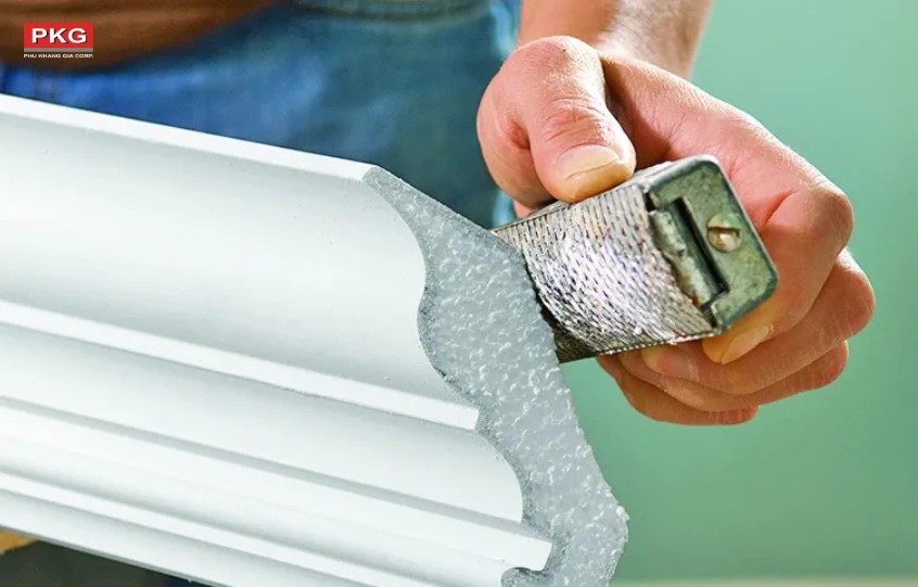 Bước 3: Căn khít mối nối