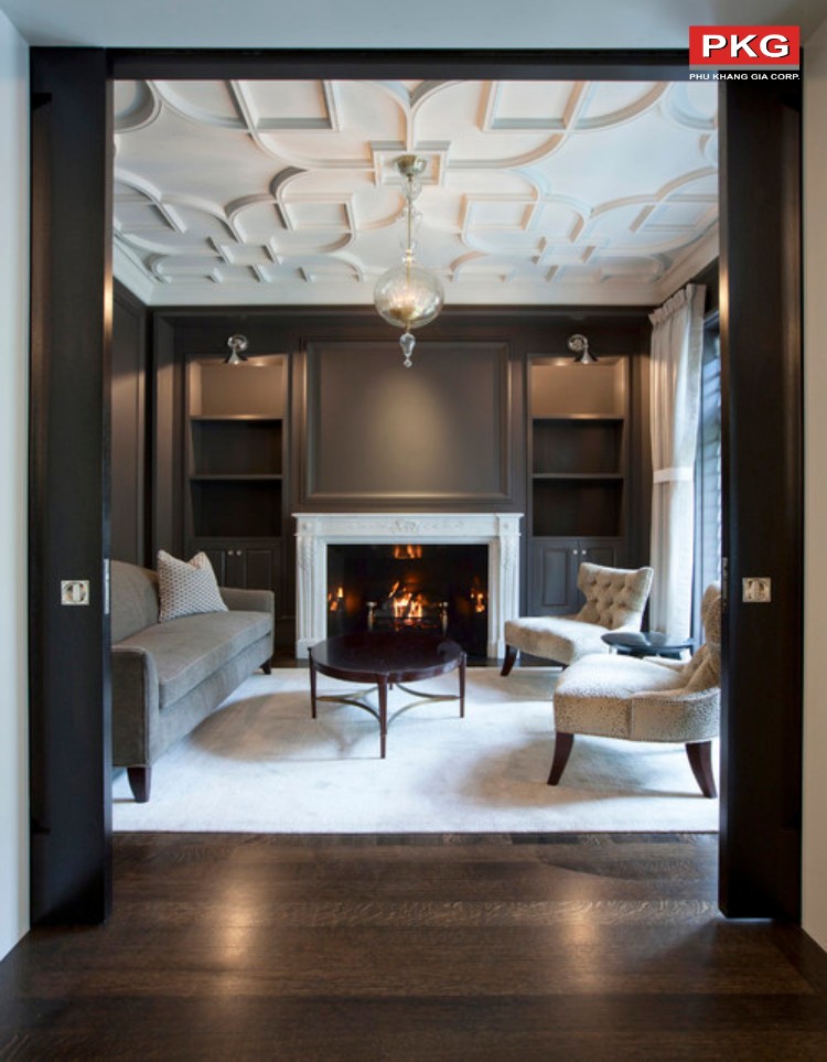 Cách thiết kế phào chỉ phong cách Contemporary