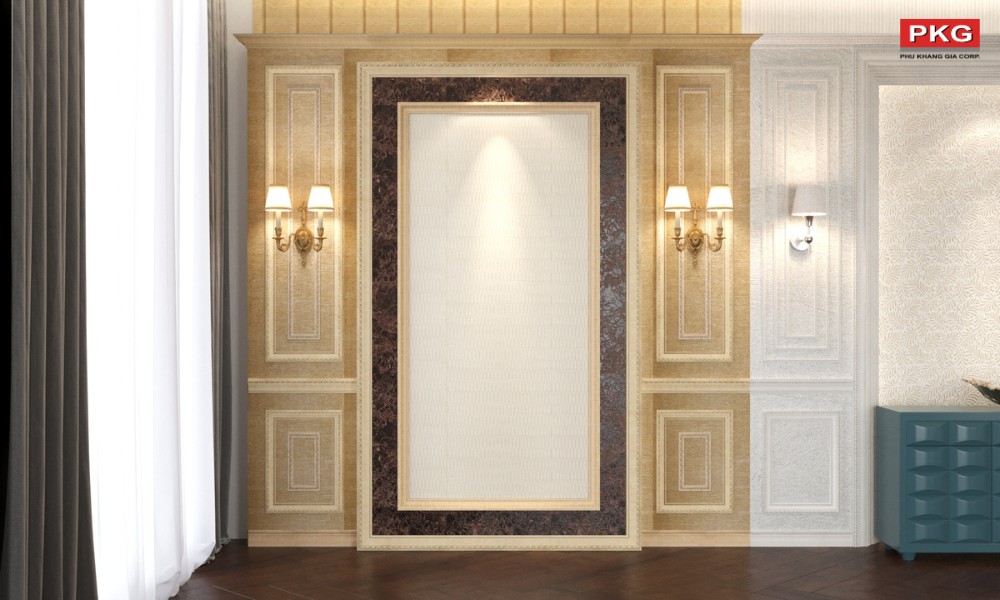 Nên chọn phào chỉ MDF, gỗ tự nhiên hay nhựa