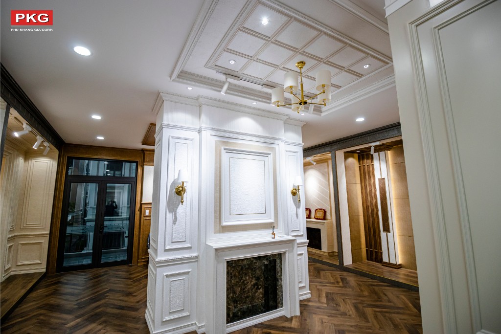 Trang trí trần nhà bằng tấm ốp trần