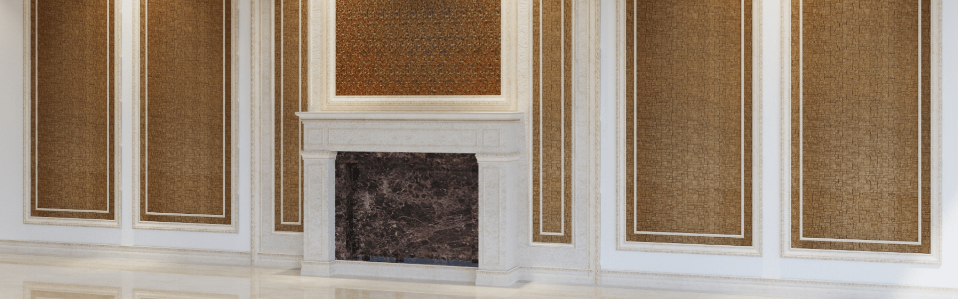 Tấm ốp tường 3D banner