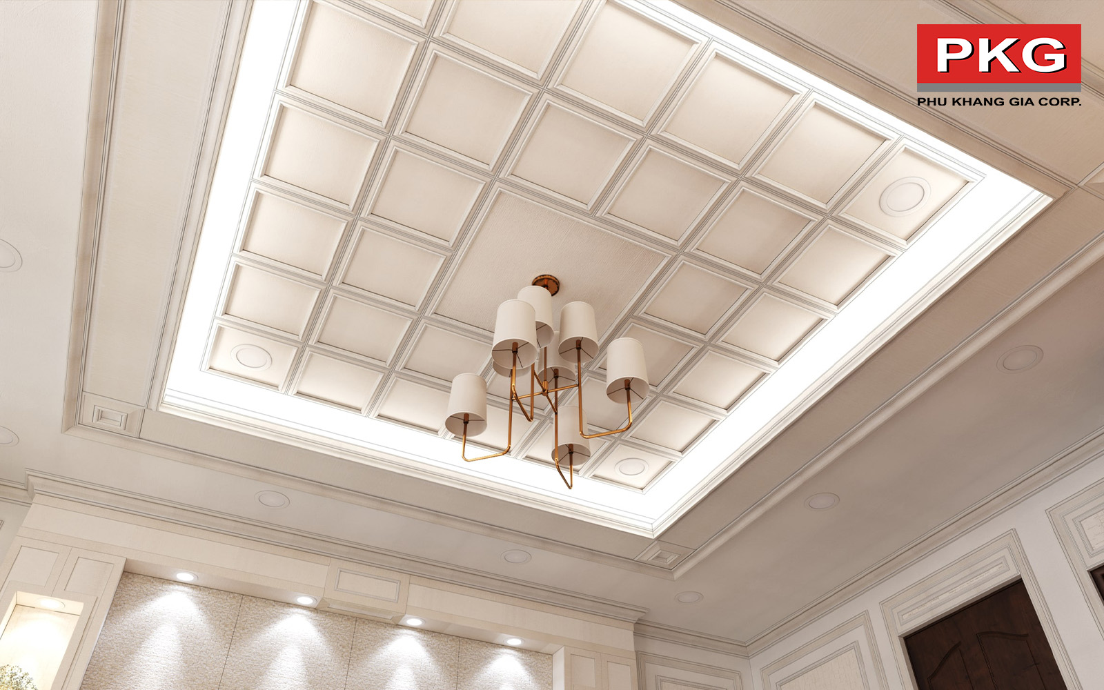 Lợi ích khi sử dụng phào chỉ cho trần nhà