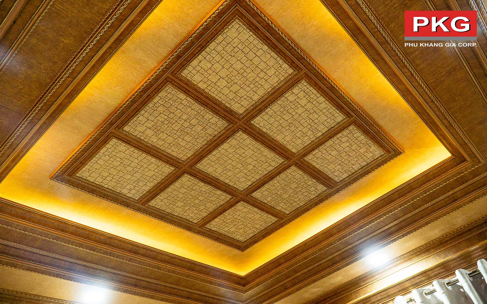Phào trần giả đá, giả gỗ mẫu 20