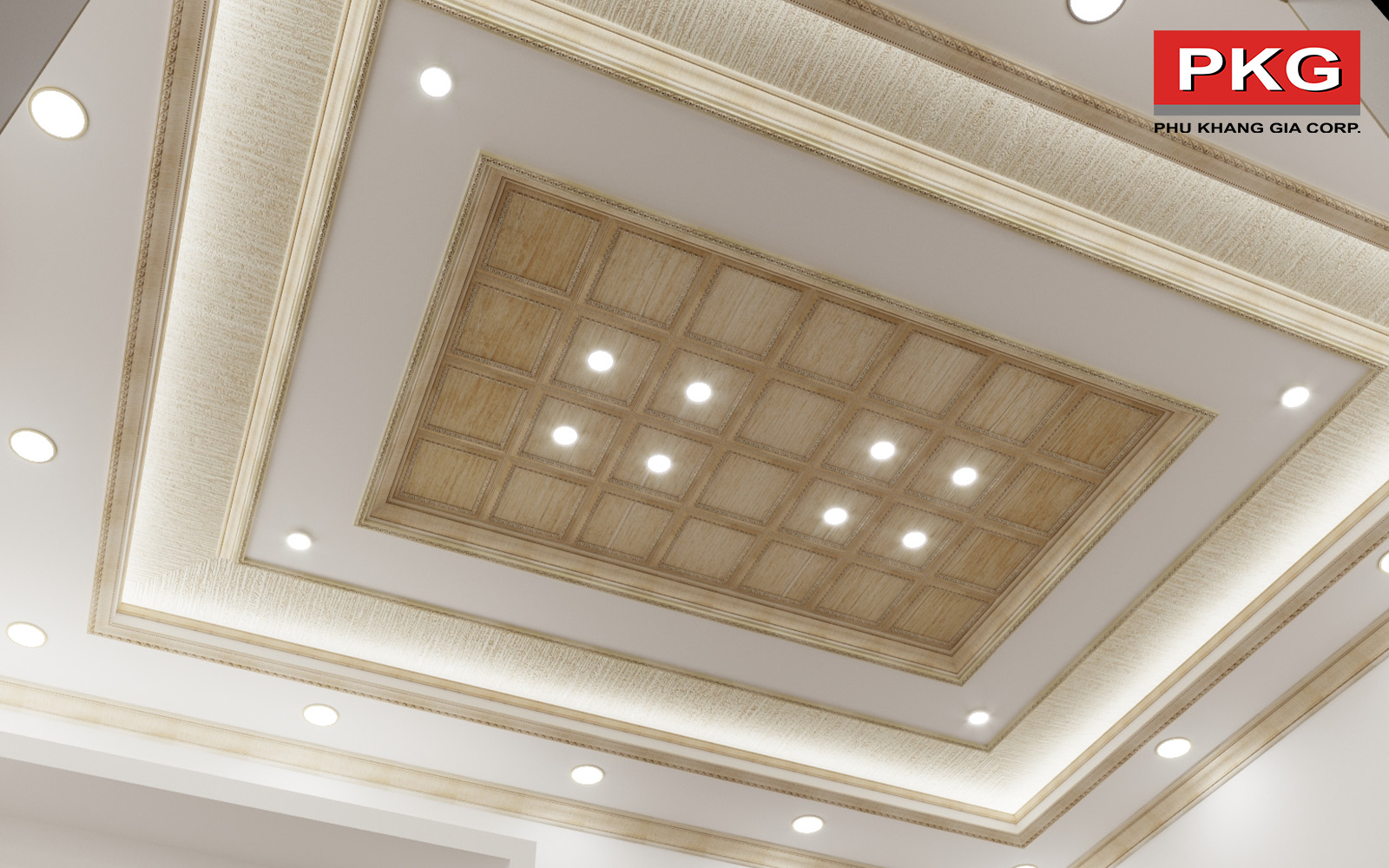 Ưu điểm phào chỉ trần nhựa PS