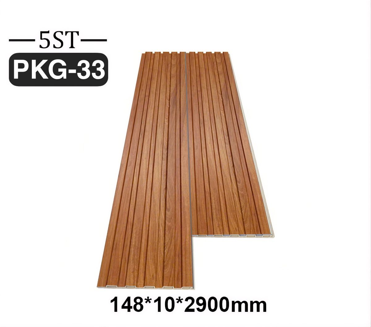 Tấm ốp lam sóng PVC 5ST PKG33