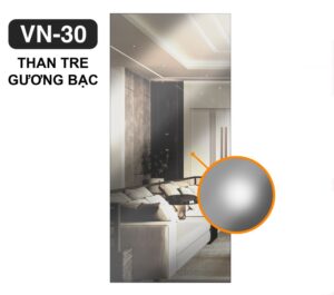 Tấm ốp than tre gương bạc VN30