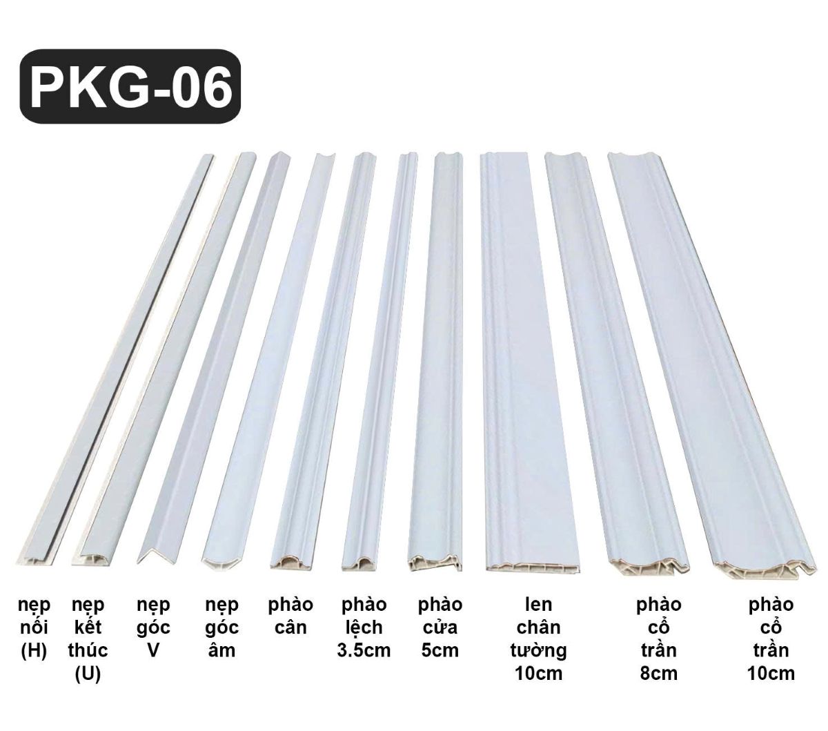Phụ kiện tấm ốp Nano PKG06