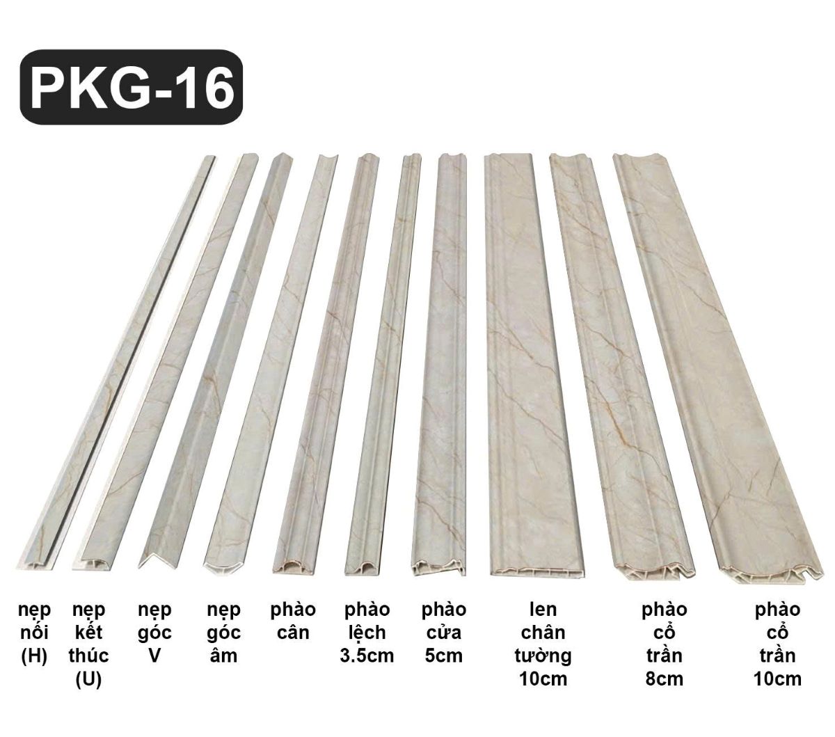 Phụ kiện tấm ốp Nano PKG16