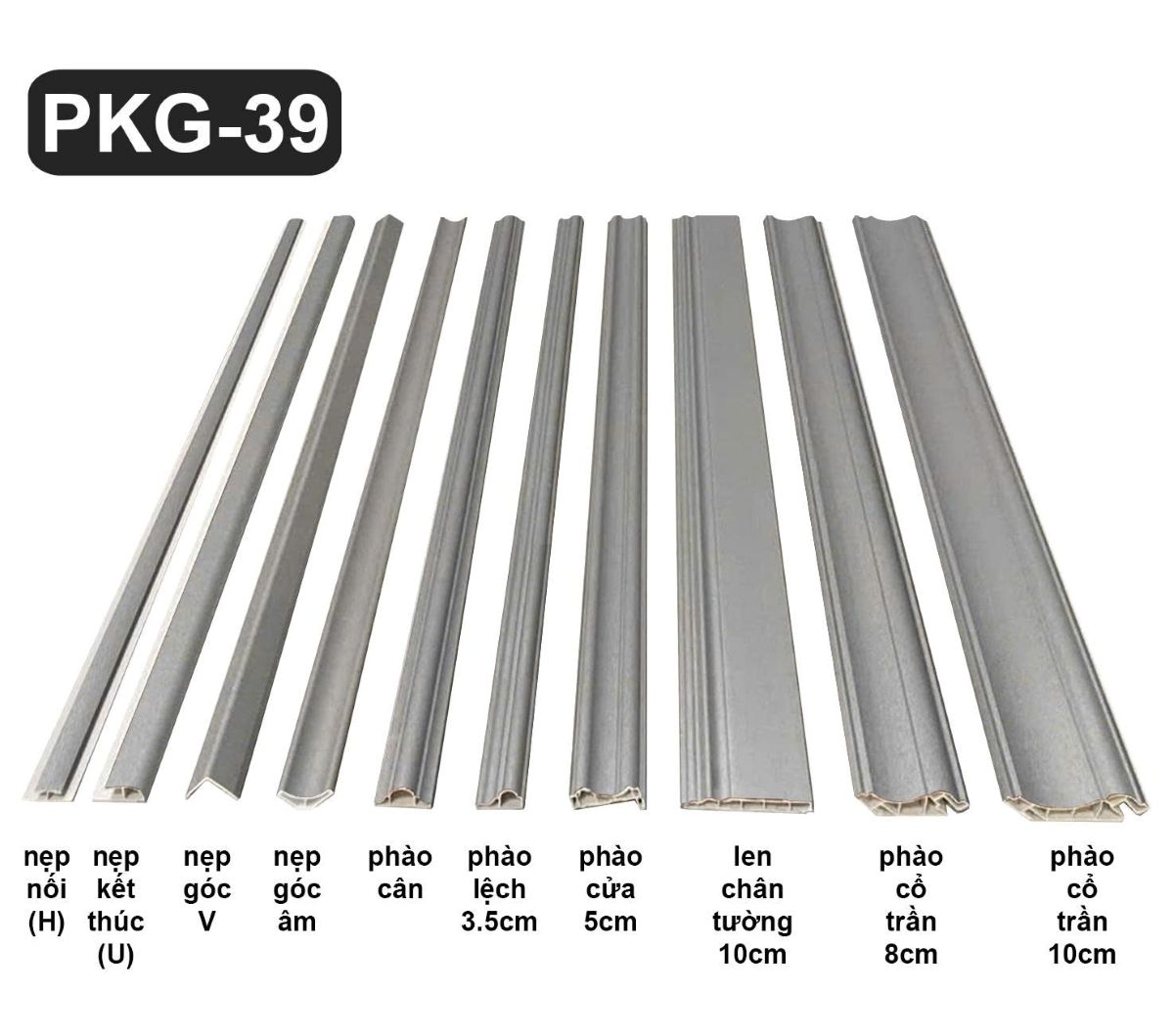 Phụ kiện tấm ốp Nano PKG39